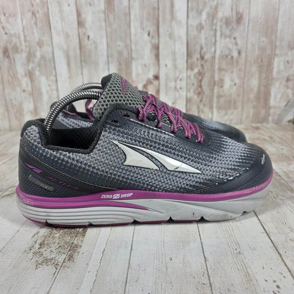 Altra Torin 3.0 Womens Running Shoes Size 10 Charcoal Magent Zero Drop